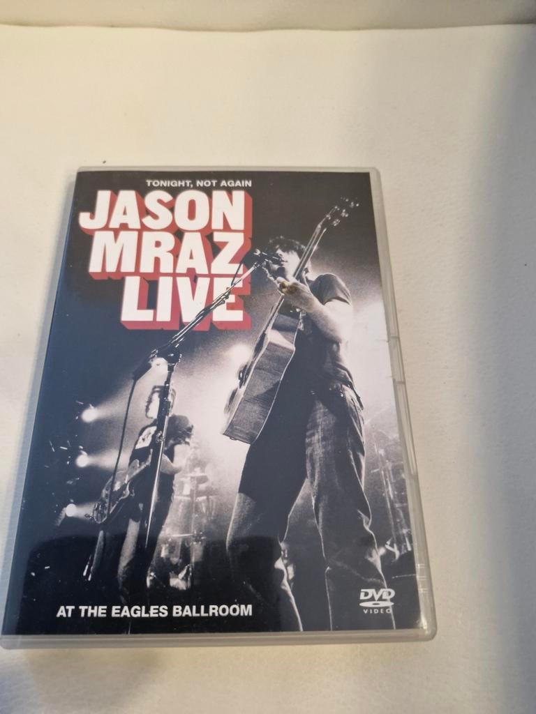 Jason Mraz Live: Tonight, Not Again DVD, Alle leeftijden, Ophalen of Verzenden, Gebruikt