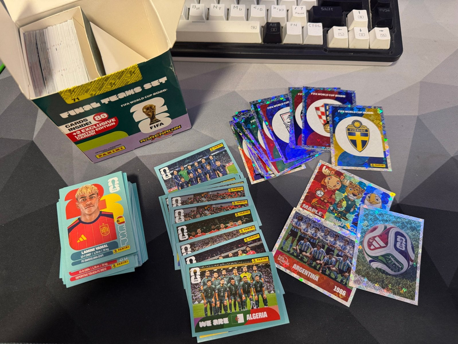 Panini stickers Fifa 2026, Ophalen of Verzenden, Zo goed als nieuw, Overige sporten, Spelerskaart