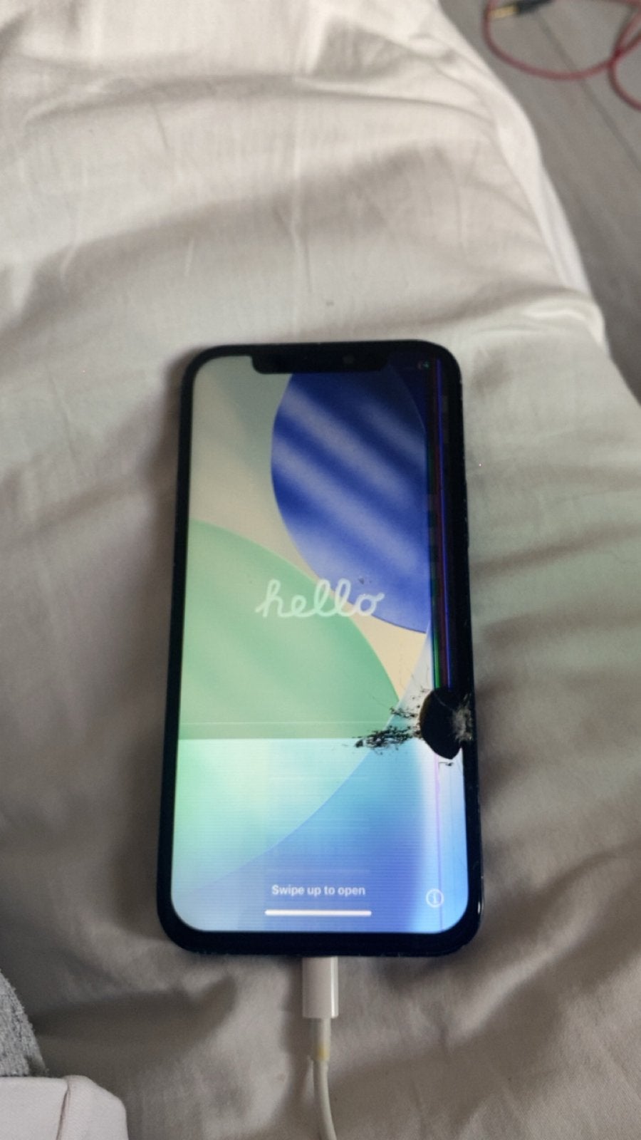 iPhone 12 - Scherm kapot, verder perfecte staat, Telecommunicatie, Mobiele telefoons | Apple iPhone, Ophalen of Verzenden, IPhone 12