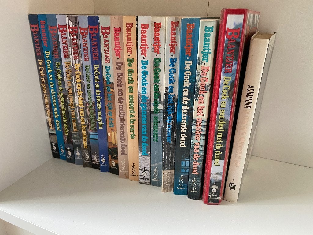 De Cock boeken van A.C. Baantjer, Ophalen of Verzenden, Gelezen