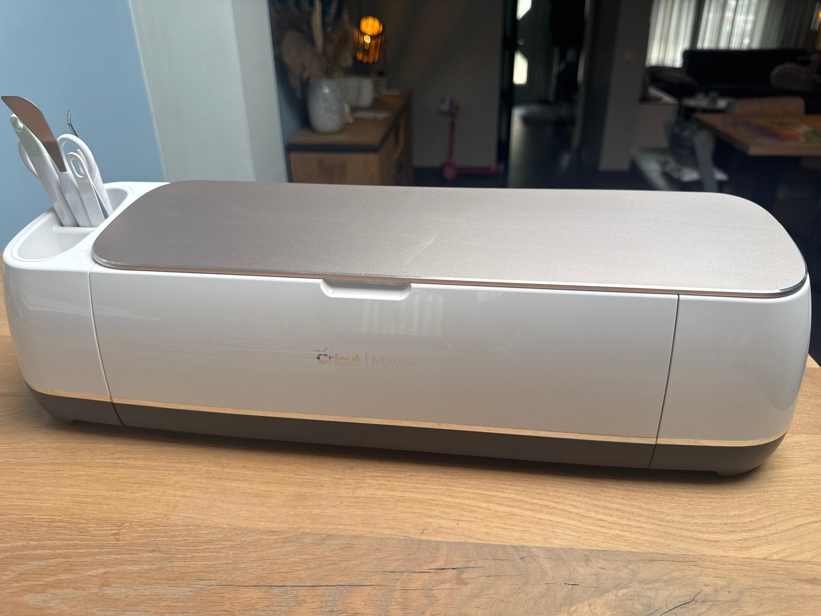 Cricut Maker 3 Snijmachine - Zo goed als nieuw, Overige thema's, Ophalen of Verzenden, Zo goed als nieuw, Kunststof