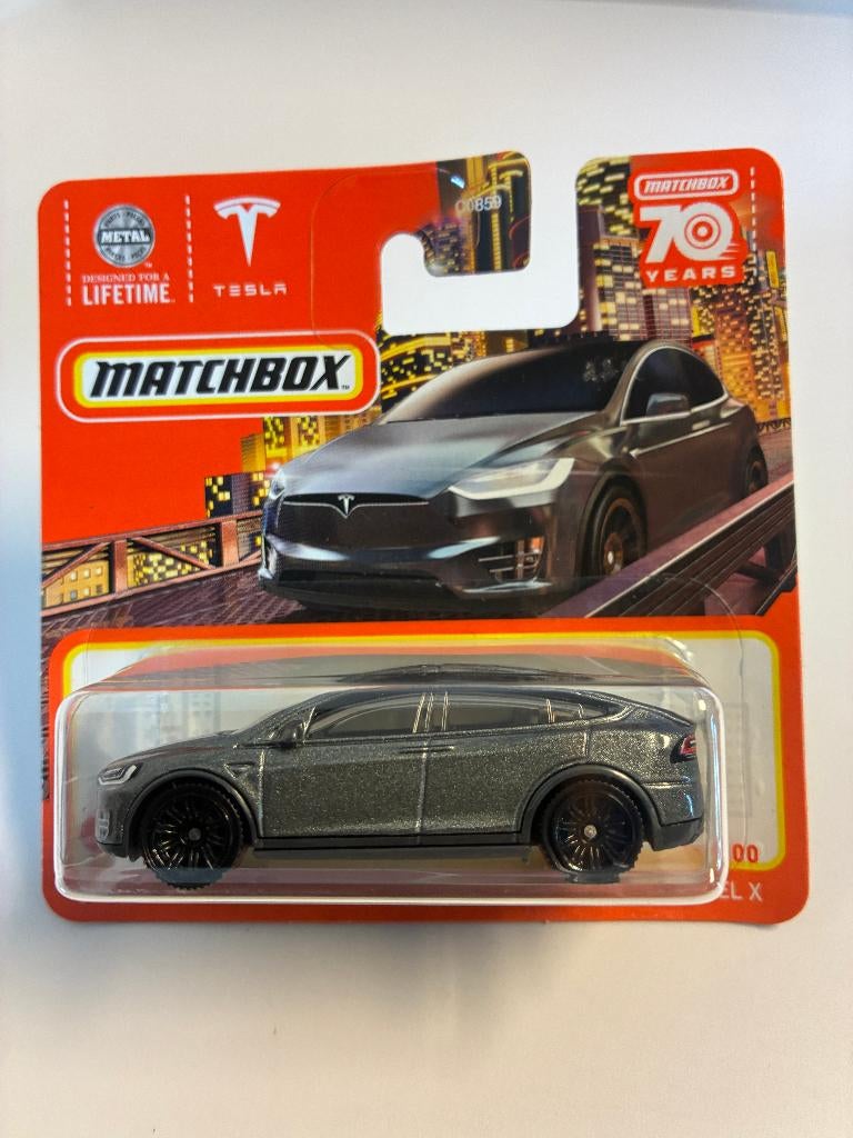 89714: Tesla Model X - Matchbox, Hobby en Vrije tijd, Modelauto's | Overige schalen, Nieuw, Ophalen of Verzenden, Gondel 1, 1186MJ Amstelveen