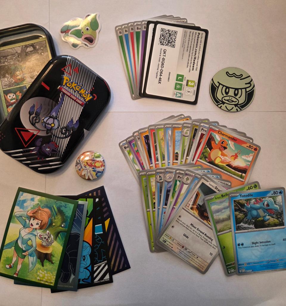 Pokemon TCG / Ascended heroes kaarten / tin / accesoires, Ophalen of Verzenden, Zo goed als nieuw, Meerdere kaarten