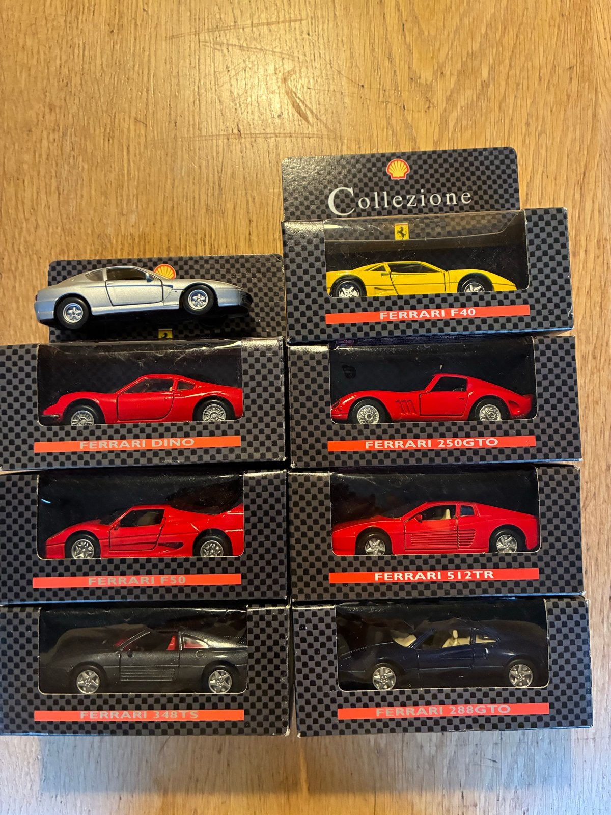Shell Collezione Ferrari Modelauto's - Complete Set, Ophalen of Verzenden, Zo goed als nieuw, Auto, Overige merken