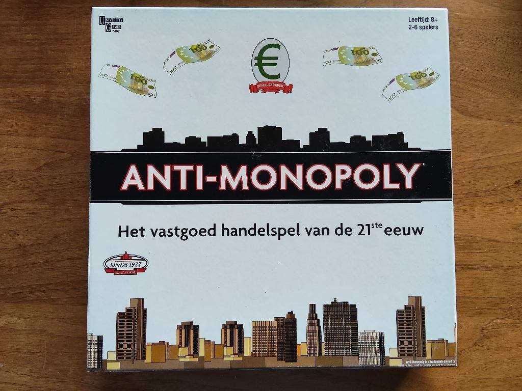 Anti Monopoly, Een of twee spelers, Ophalen of Verzenden, Nieuw, University Games