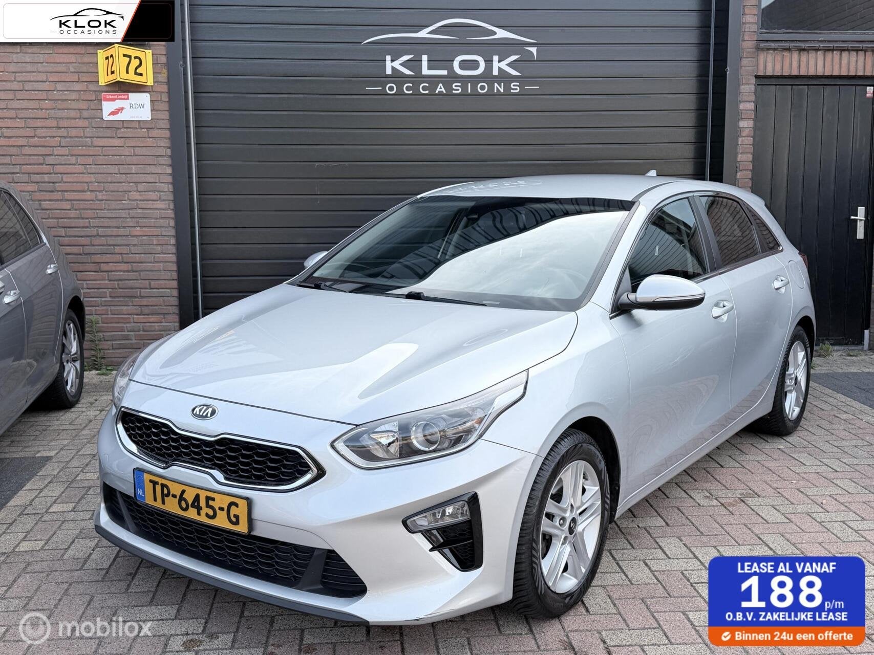 Kia Ceed 1.0 T-GDi DynamicLine Camera Cruise Dealeronderhoud, Auto's, Kia, Voorwielaandrijving, Euro 6, 1197 kg, Origineel Nederlands