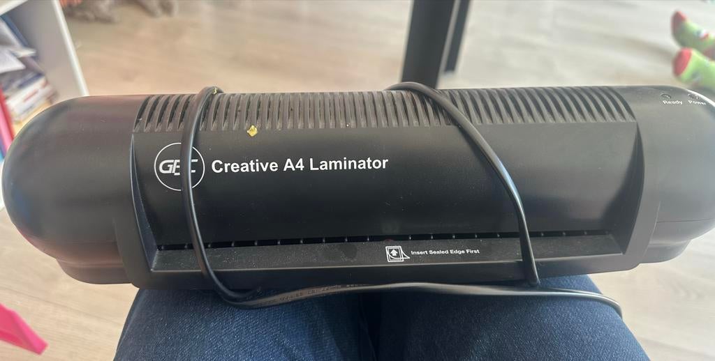 GE Creative A4 Laminator - Gebruikt, Ophalen of Verzenden, Zo goed als nieuw