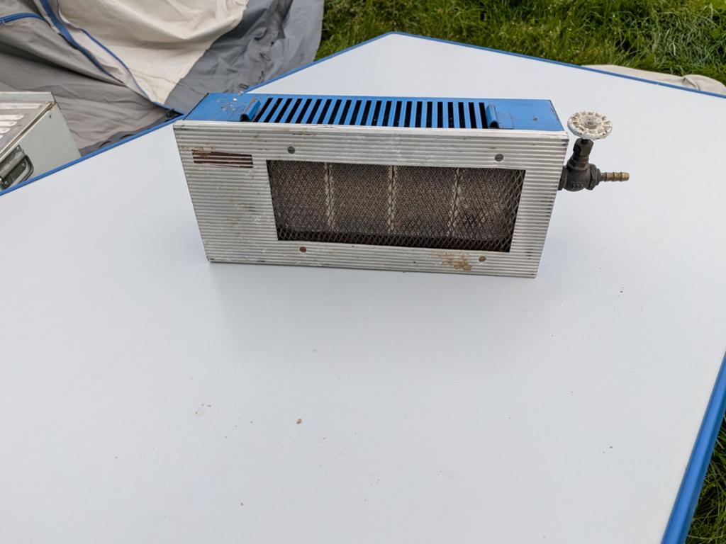 Vintage Retro Gaskachel / Voortentkachel - Niet Getest, Caravans en Kamperen, Ophalen of Verzenden