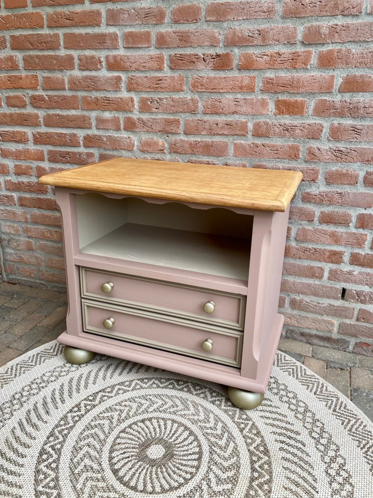 Tv kastje ladekastje halkastje, Huis en Inrichting, Ophalen, Eikenhout, 50 tot 100 cm, Zo goed als nieuw