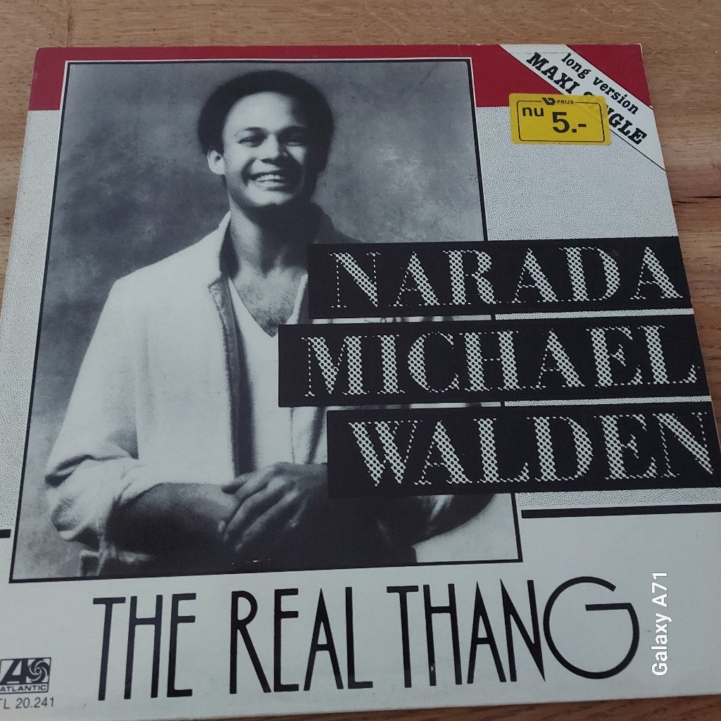 12 inch Maxisingel Narada Michael Walden - The Real Thing, Gebruikt, Maxi-single, 1980 - 1989, Dance