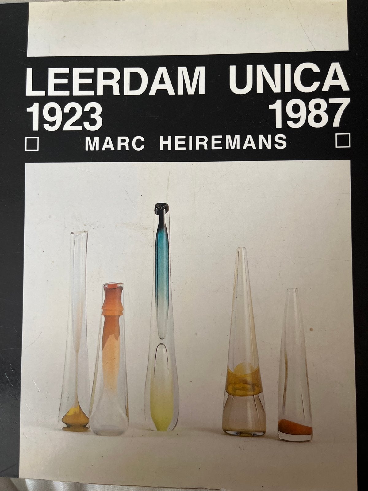 Leerdam Unica 1923-1987 - Marc Heiremans, Ophalen of Verzenden