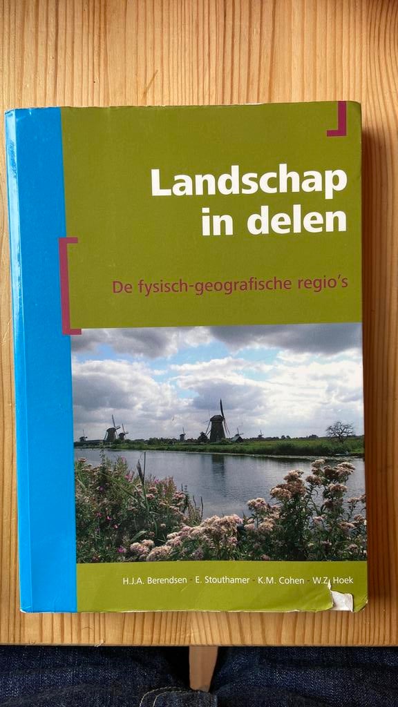 H. Berendsen - Landschap in delen, Ophalen of Verzenden, Zo goed als nieuw, H. Berendsen; E. Stouthamer; W.Z. Hoek; K.M. Cohen
