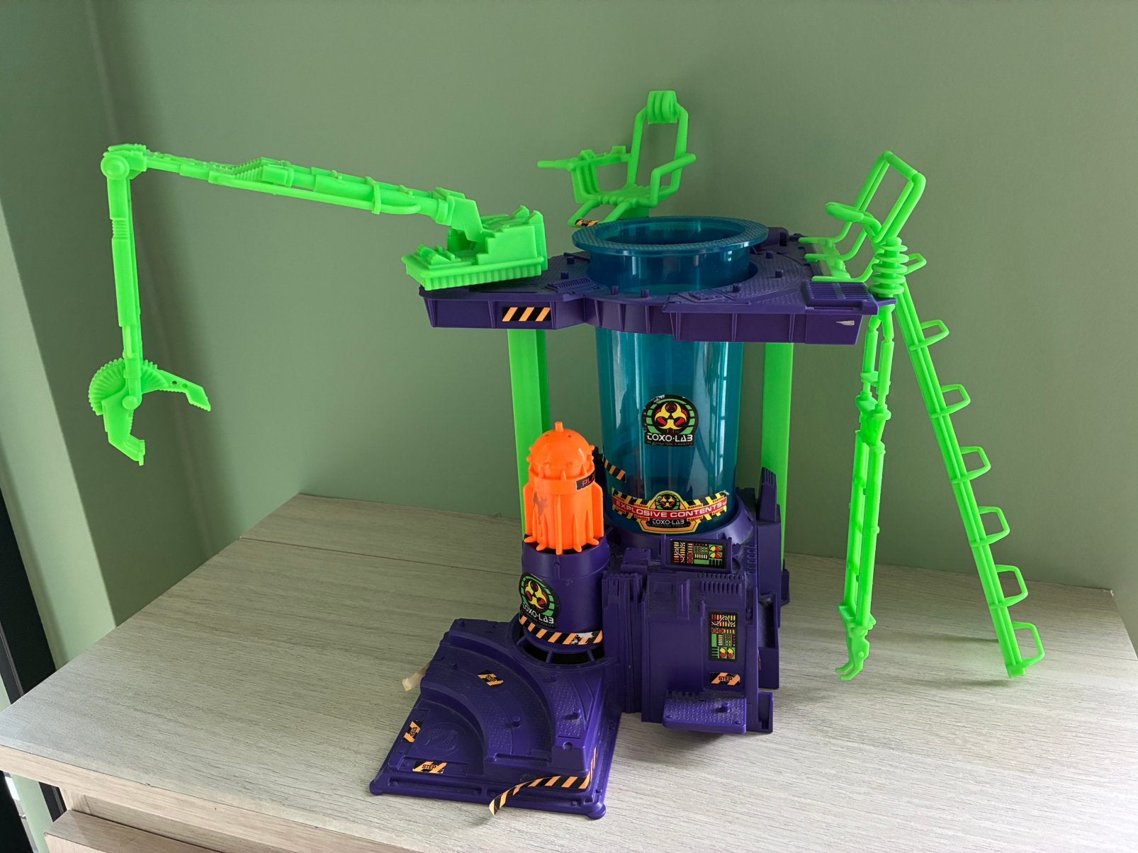 Gi joe 1992 eco warriors toxo lab, Ophalen of Verzenden, Gebruikt