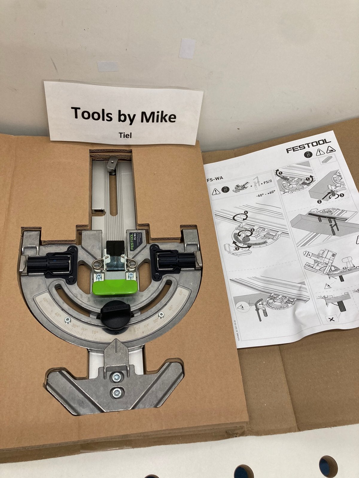 Nieuw in doos Festool fs wa hoekaanslag, Ophalen, Nieuw