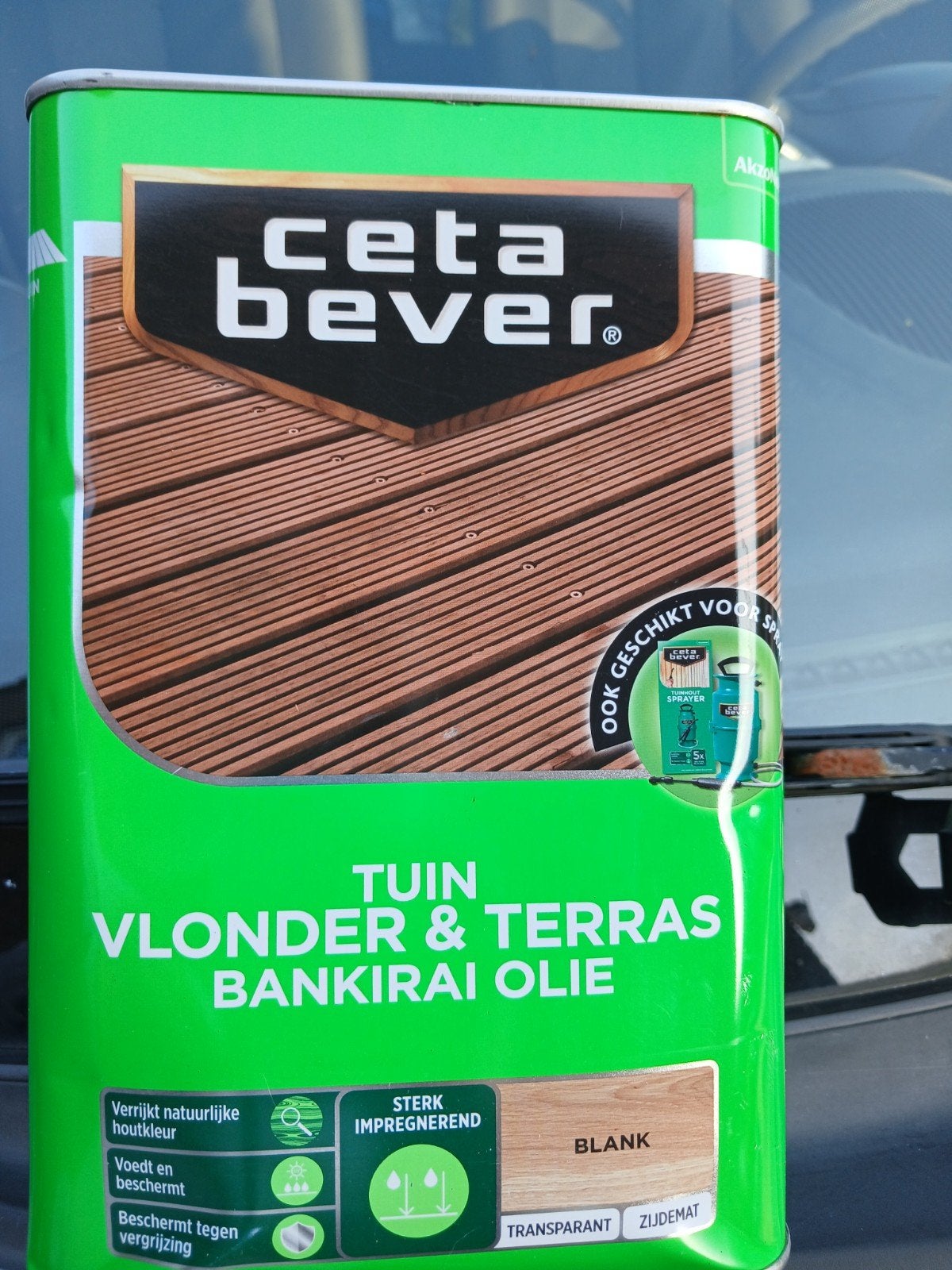 CetaBever Tuin Vlonder & Terras Bankirai Olie - Halfvol, Ophalen of Verzenden