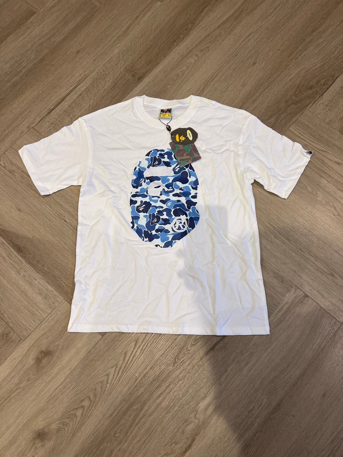 Bape T-shirt - Ongedragen - Maat L, Verzenden, Nieuw, Maat 52/54 (L), Wit