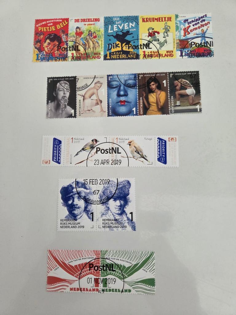 Jaarcollectie 2019 gestempeld, Postzegels en Munten, Postzegels | Nederland, Ophalen of Verzenden