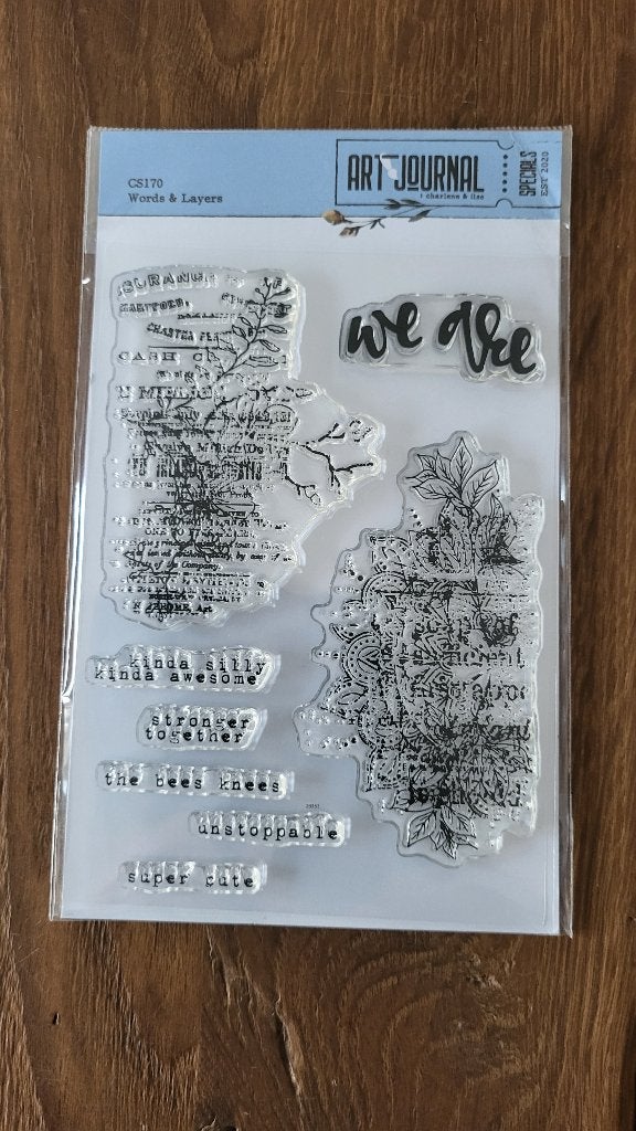 ECD stempelset Words & Layers CS170, Verzenden, Nieuw, Overige typen