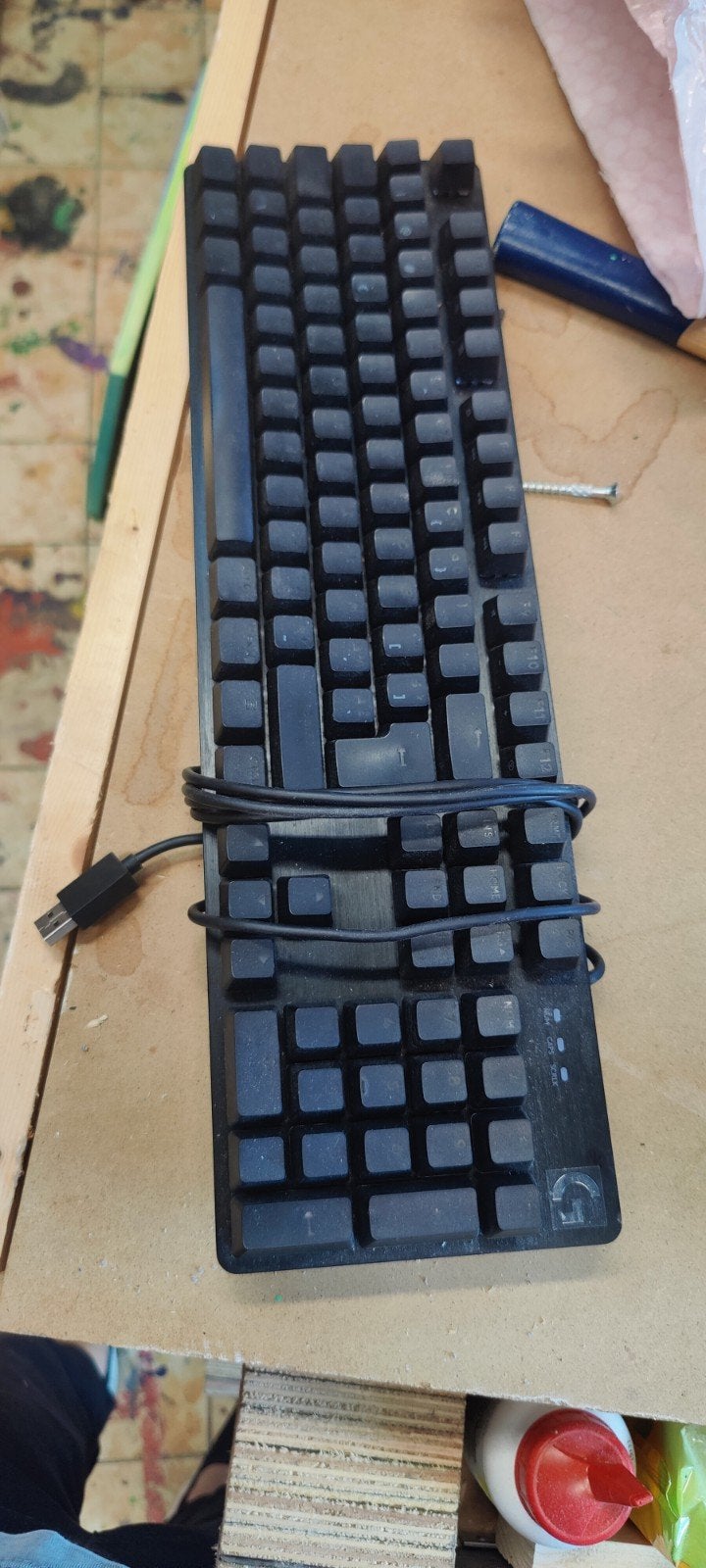 Logitech G413 SE Gaming Toetsenbord - Qwerty, Gebruikt, Logitech, Ophalen of Verzenden, Qwerty