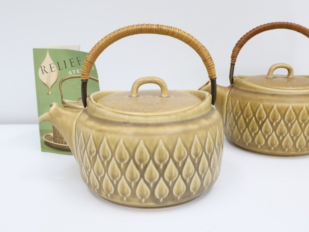 Vintage theepot Relief Jens Quistgaard Nissen Kronyden, Ophalen, Overige typen, Zo goed als nieuw, Overige stijlen