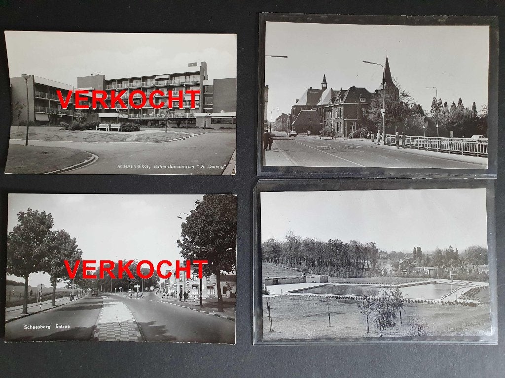 ansicht collectie SCHAESBERG (16x), Ophalen of Verzenden, 1960 tot 1980, Limburg