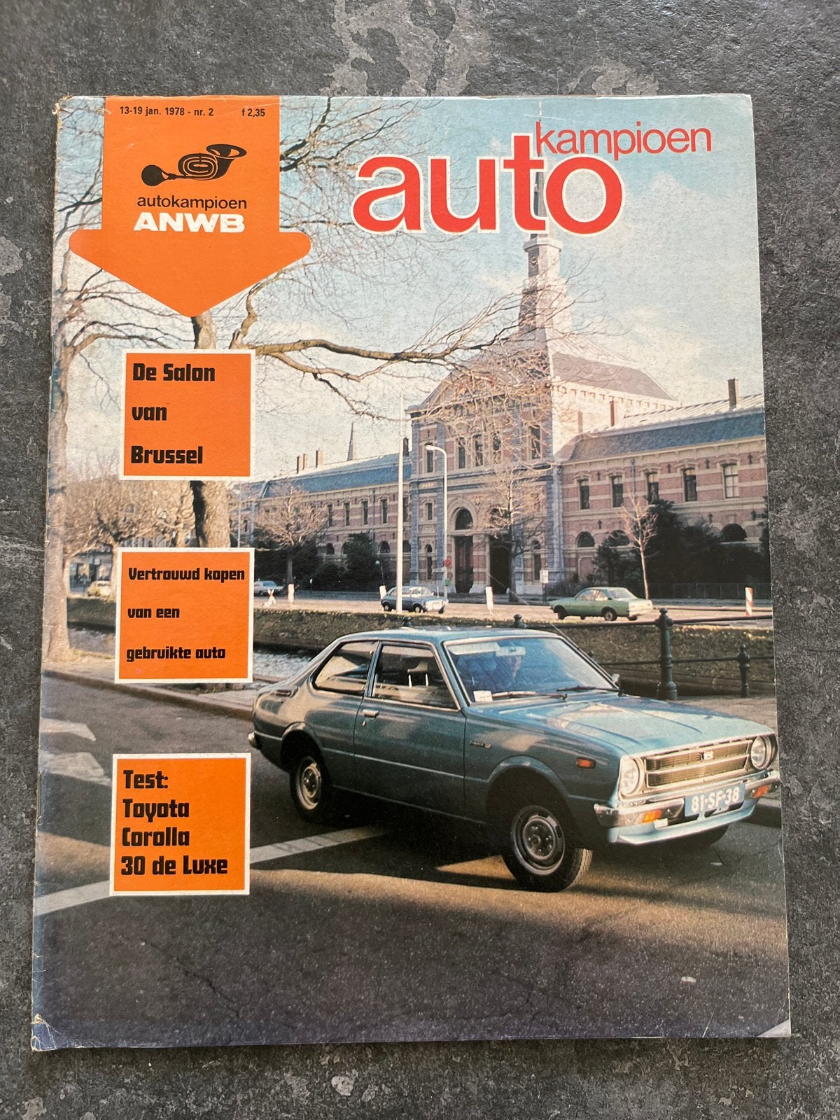 Autokampioen ANWB - Januari 1978 - Toyota Corolla Test, Ophalen of Verzenden, Gelezen, Toyota