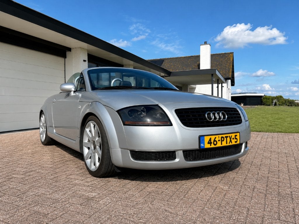 Audi TT Roadster 1.8 Turbo 132dkm | Bose | Windscherm | ZGST, Voorwielaandrijving, TT, Zwart, 4 cilinders