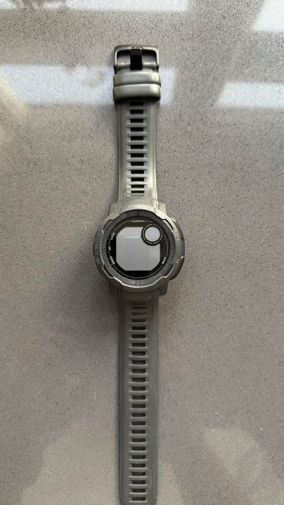 Garmin Instinct 2 Outdoor Smartwatch - Robuust en Compleet, Gebruikt, Ophalen of Verzenden, Waterdicht, Grijs