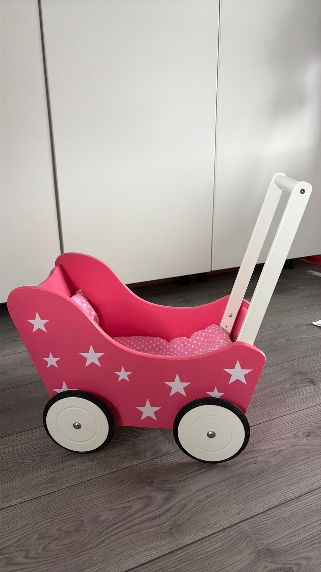 Houten poppenwagen, Ophalen, Zo goed als nieuw