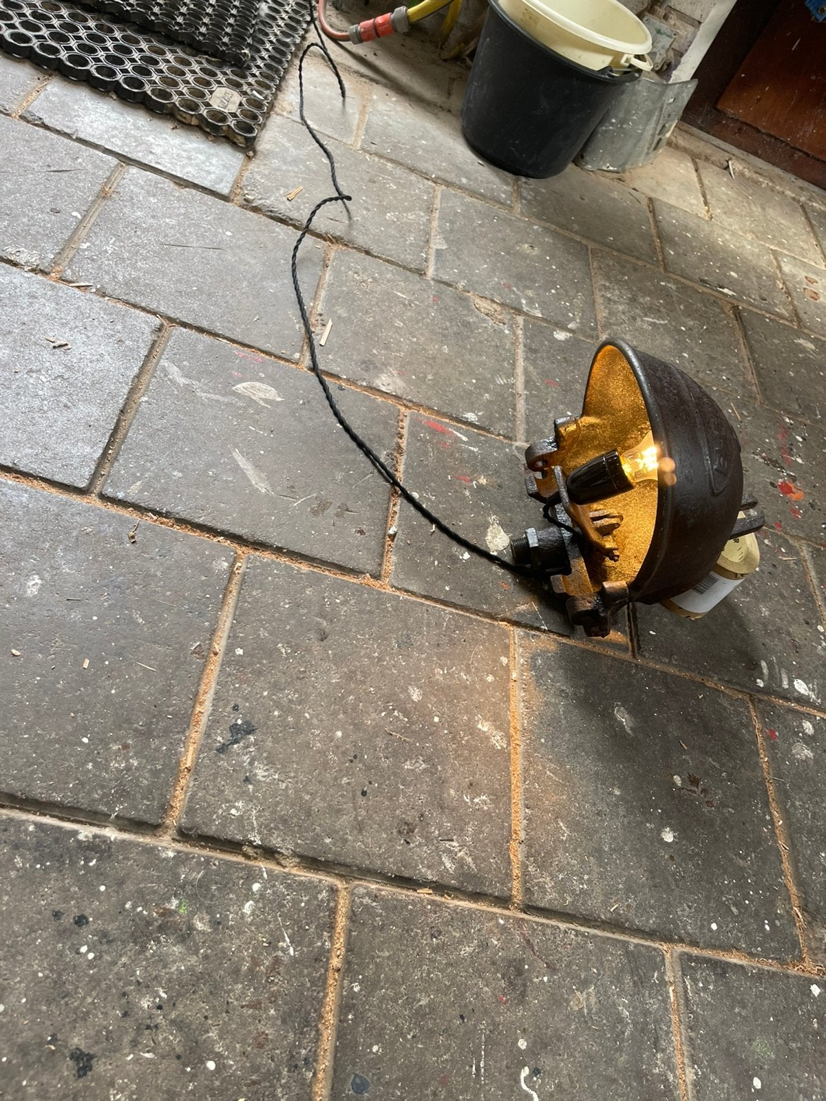 Oude drink bak koe. Als wantlap, Ophalen, Gebruikt