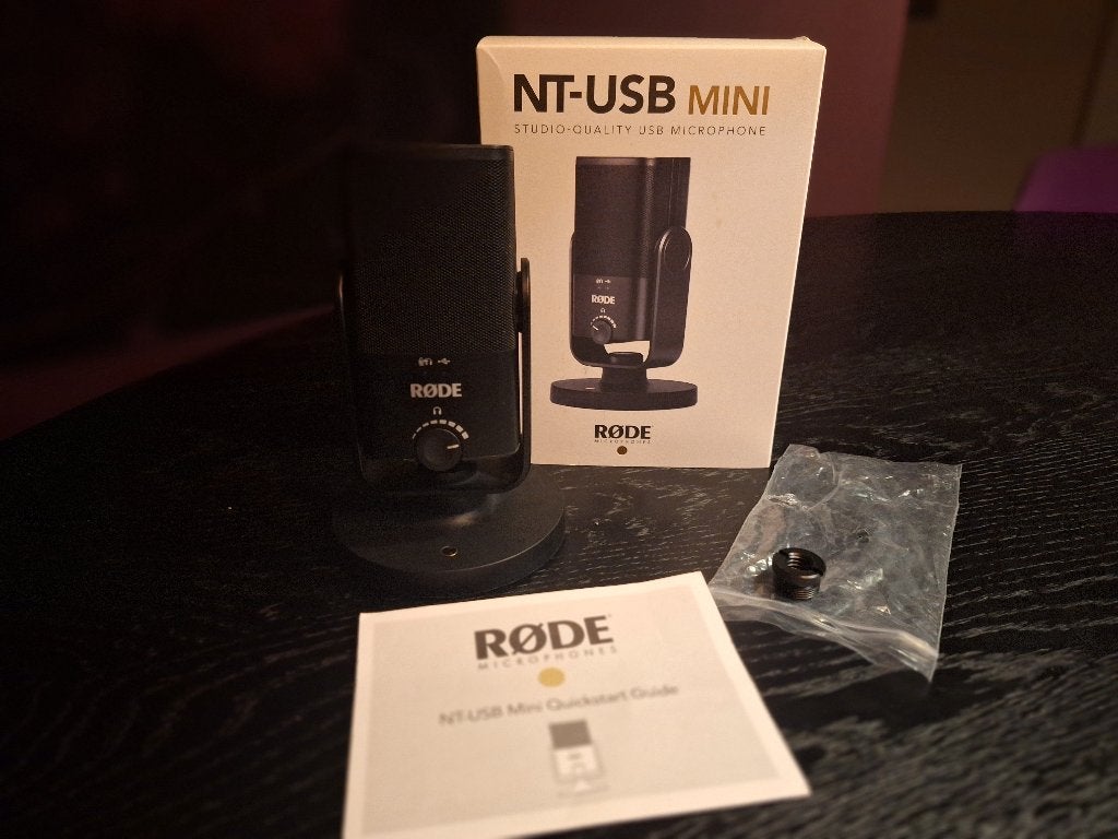 RØDE NT-USB Mini - Microfoon - In Goede Staat, Muziek en Instrumenten, Microfoons, Ophalen of Verzenden, Zo goed als nieuw, Studiomicrofoon