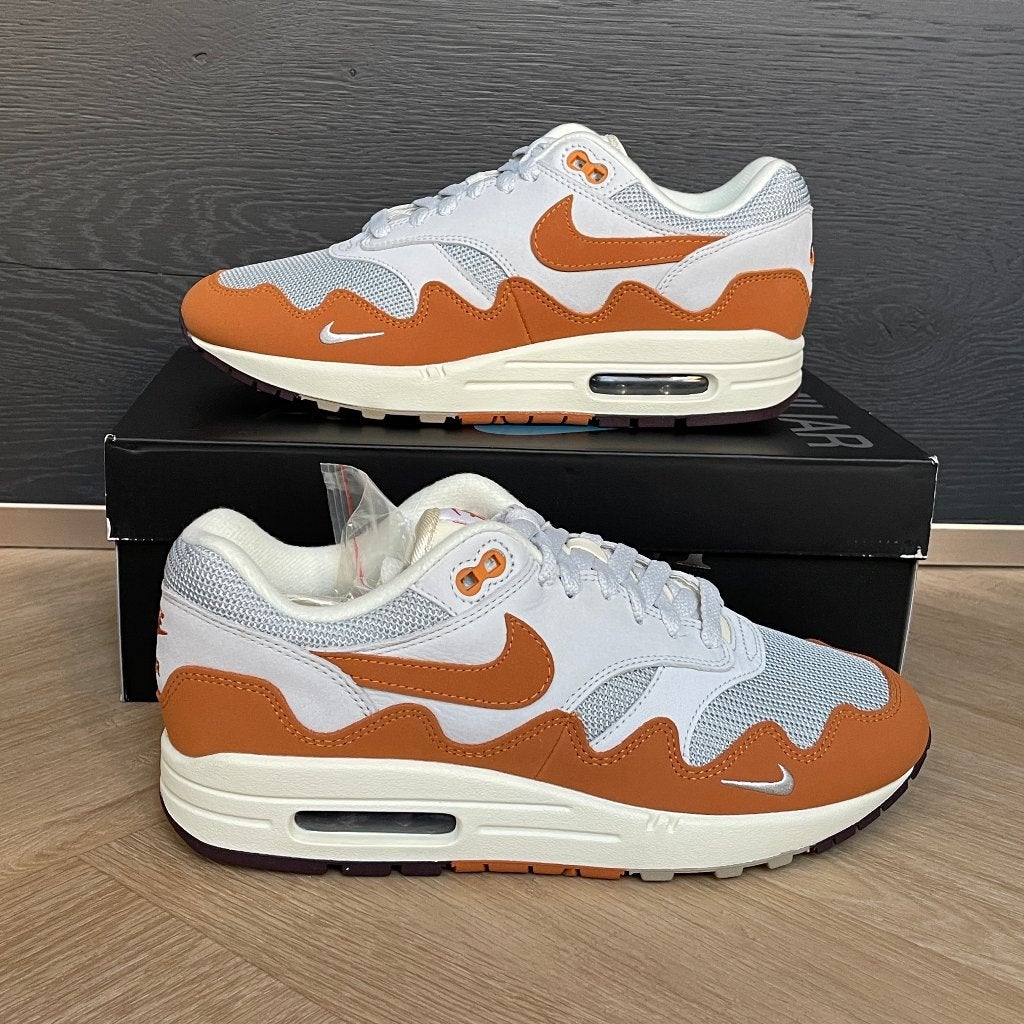 Nike Air Max 1 Patta Waves Noise Monarch maat 41 NIEUW, Ophalen of Verzenden, Nieuw, Overige kleuren