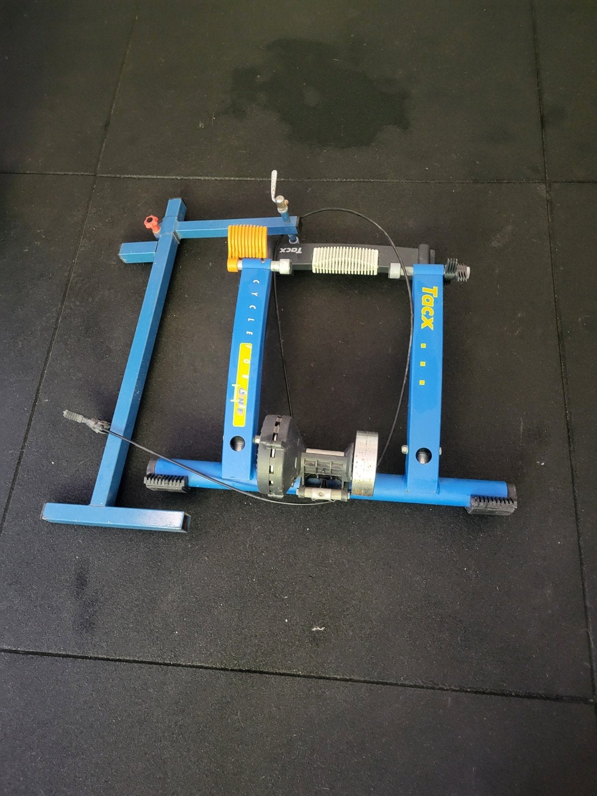 Tacx Cycleforce One fietstrainer, Fietsen en Brommers, Fietsonderdelen, Ophalen, Gebruikt, Overige typen, Staal