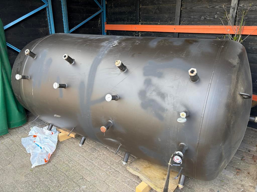 Grote warmwaterboiler / buffervat, Doe-het-zelf en Verbouw, Verwarming en Radiatoren, Gebruikt, Overige typen, 800 watt of meer