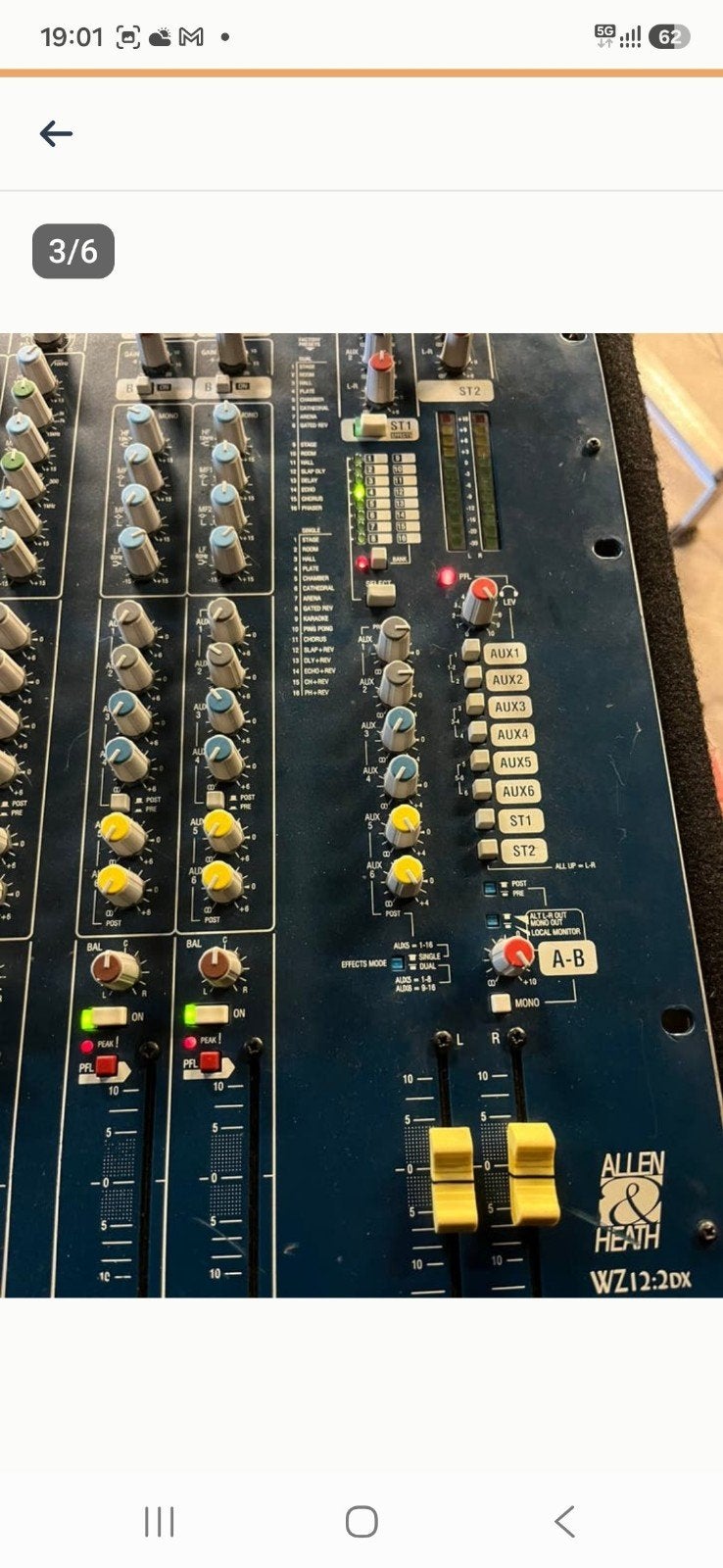 Allen & Heath WZ12:2DX, Ophalen of Verzenden, Gebruikt
