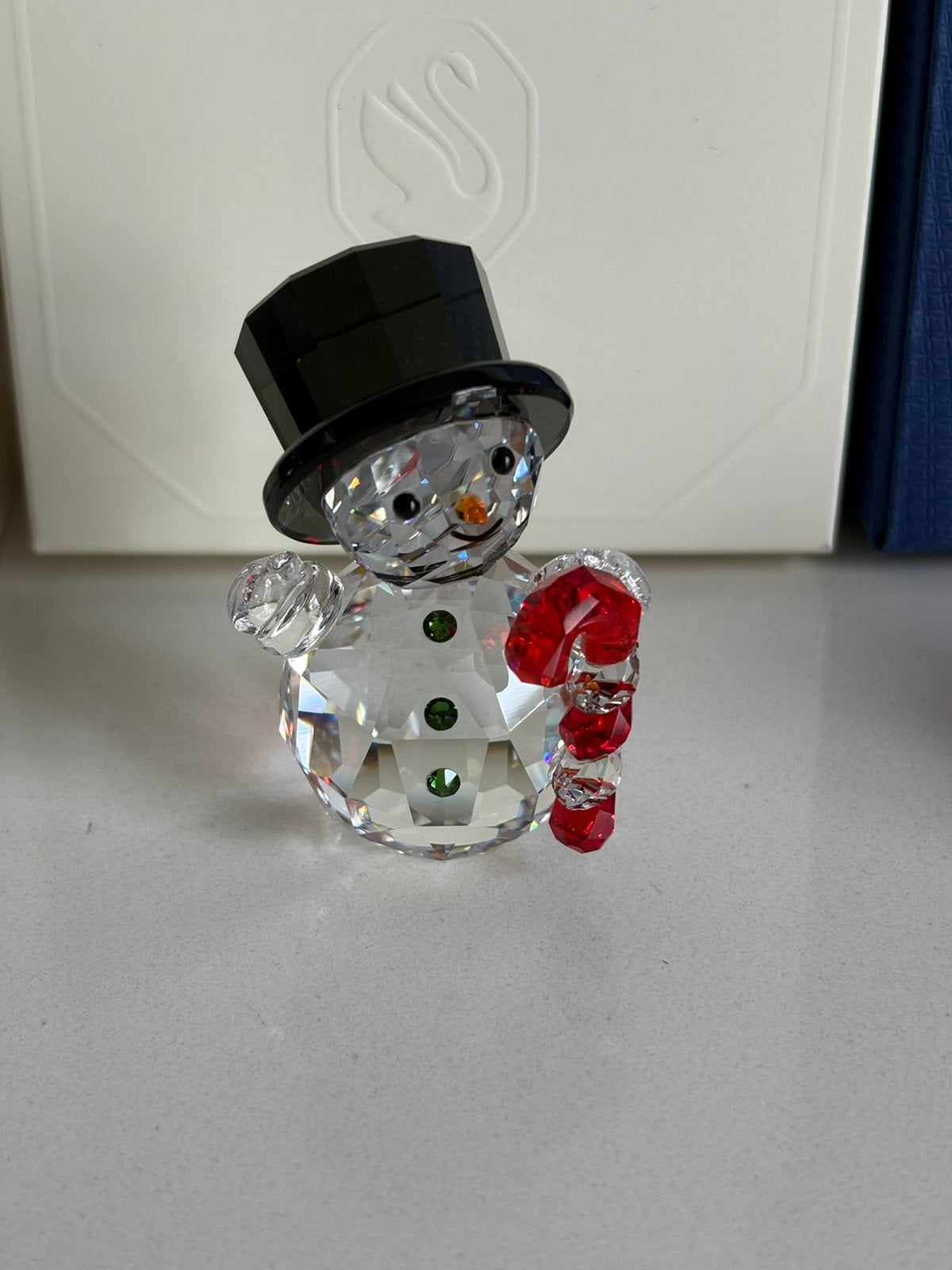 Swarovski sneeuwman, Verzamelen, Ophalen of Verzenden, Zo goed als nieuw, Figuurtje