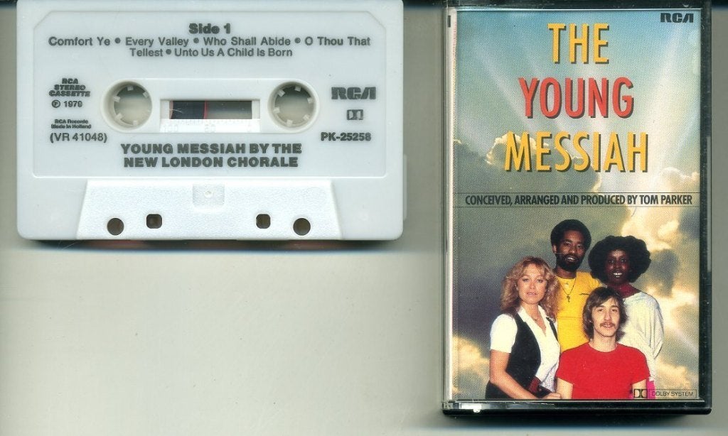 The New London Chorale The Young Messiah 11 nrs cassette, Ophalen of Verzenden, Zo goed als nieuw, 1 bandje, Origineel