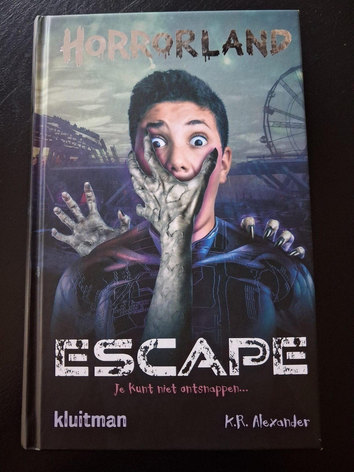 Horrorland Escape - Zo goed als nieuw leesboek, Ophalen of Verzenden, Zo goed als nieuw, K.R. Alexander, Fictie
