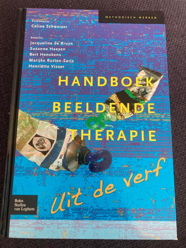 Handboek Beeldende Therapie / Celine Schweizer - uit de verf, Ophalen of Verzenden, Gamma, Zo goed als nieuw, HBO