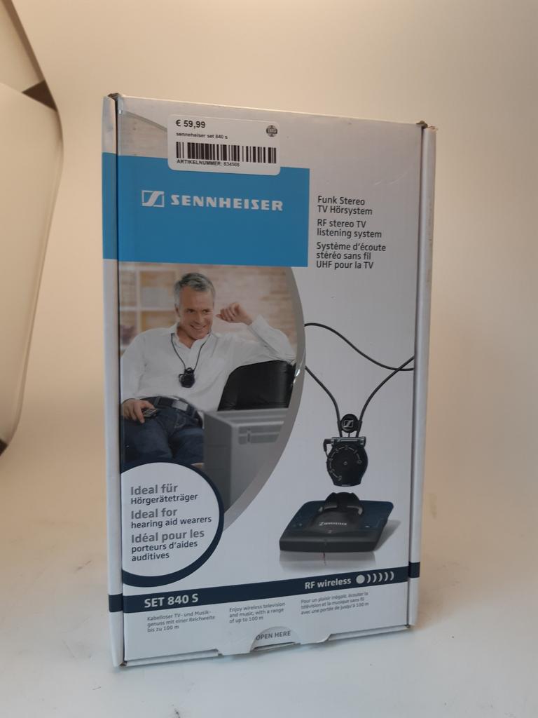 Sennheiser SET 840S-Funk Stereo TV, Gebruikt, ., Sennheiser, Ophalen of Verzenden