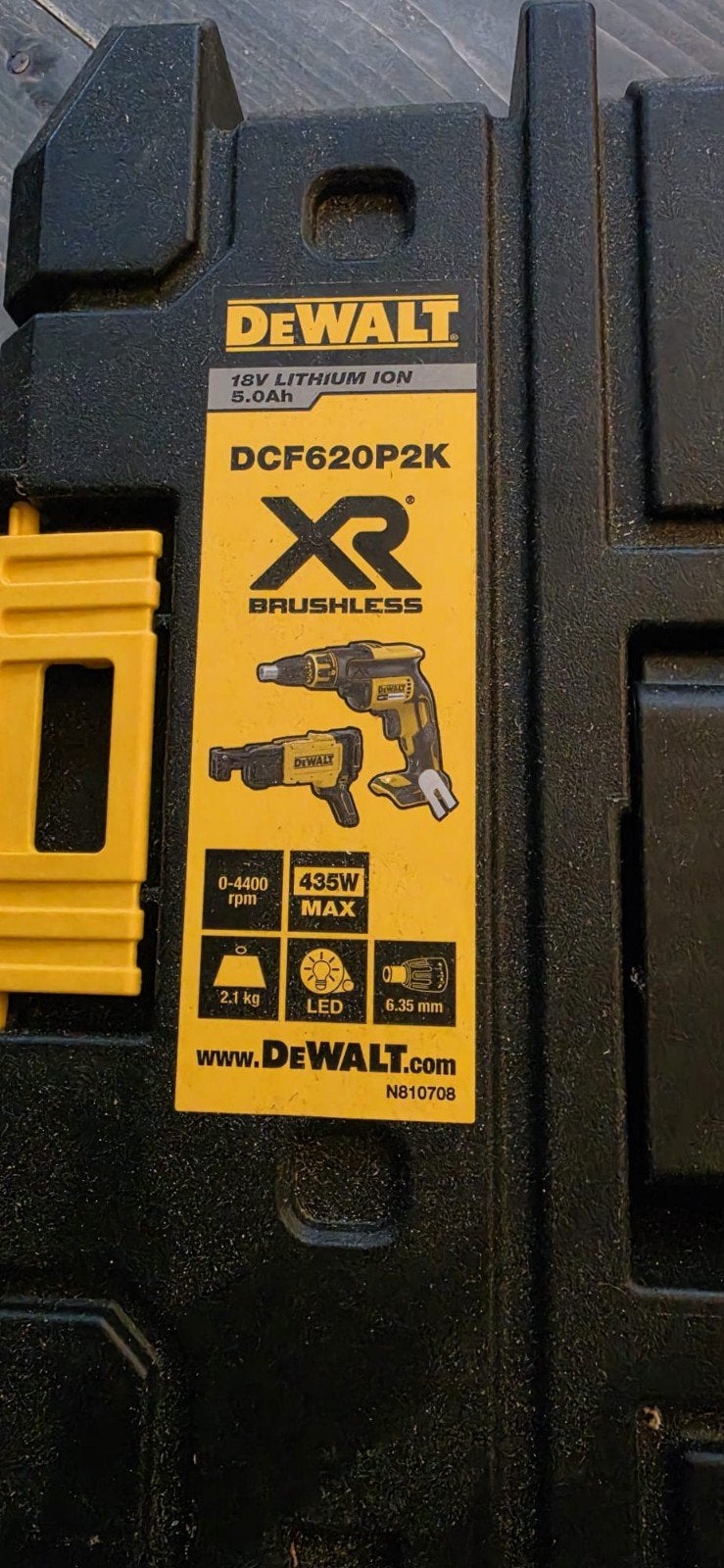 DeWalt DCF6202 Bandschroefmachine