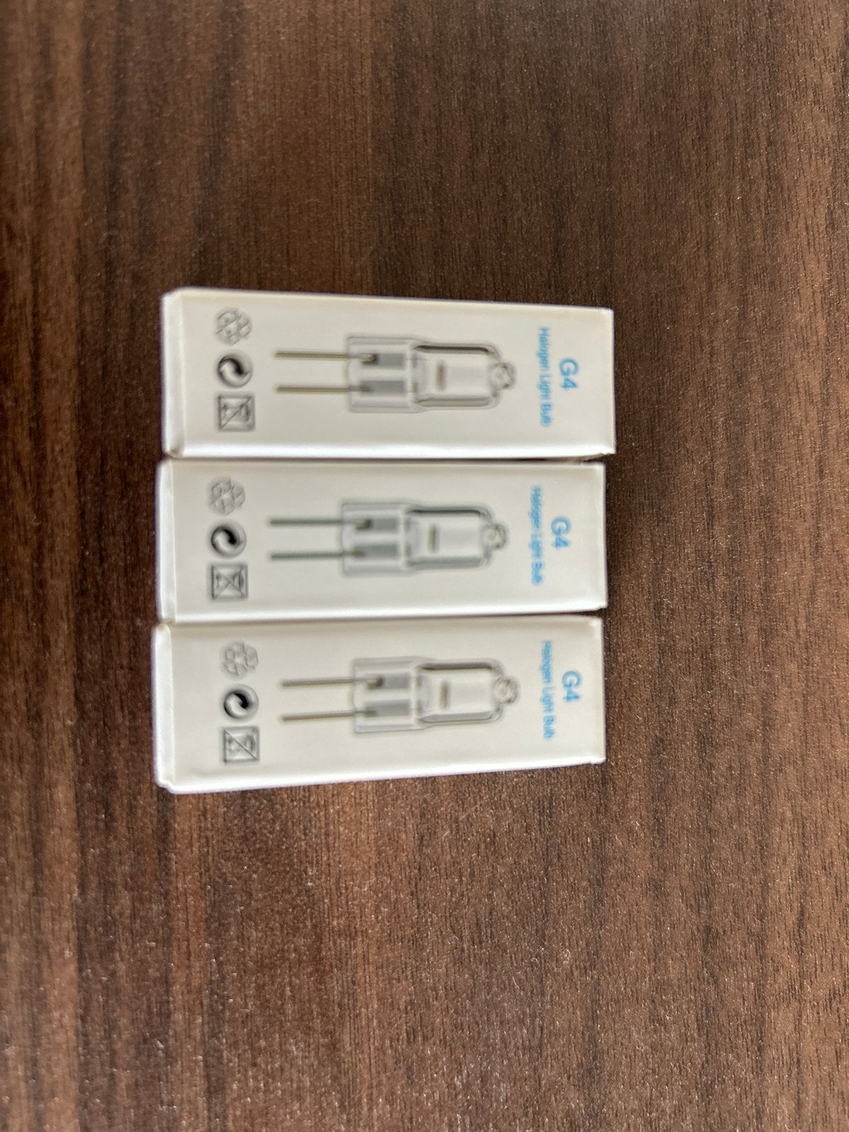 3x G4 Halogeen Lampjes - Nieuw in verpakking, Ophalen, Nieuw, G4
