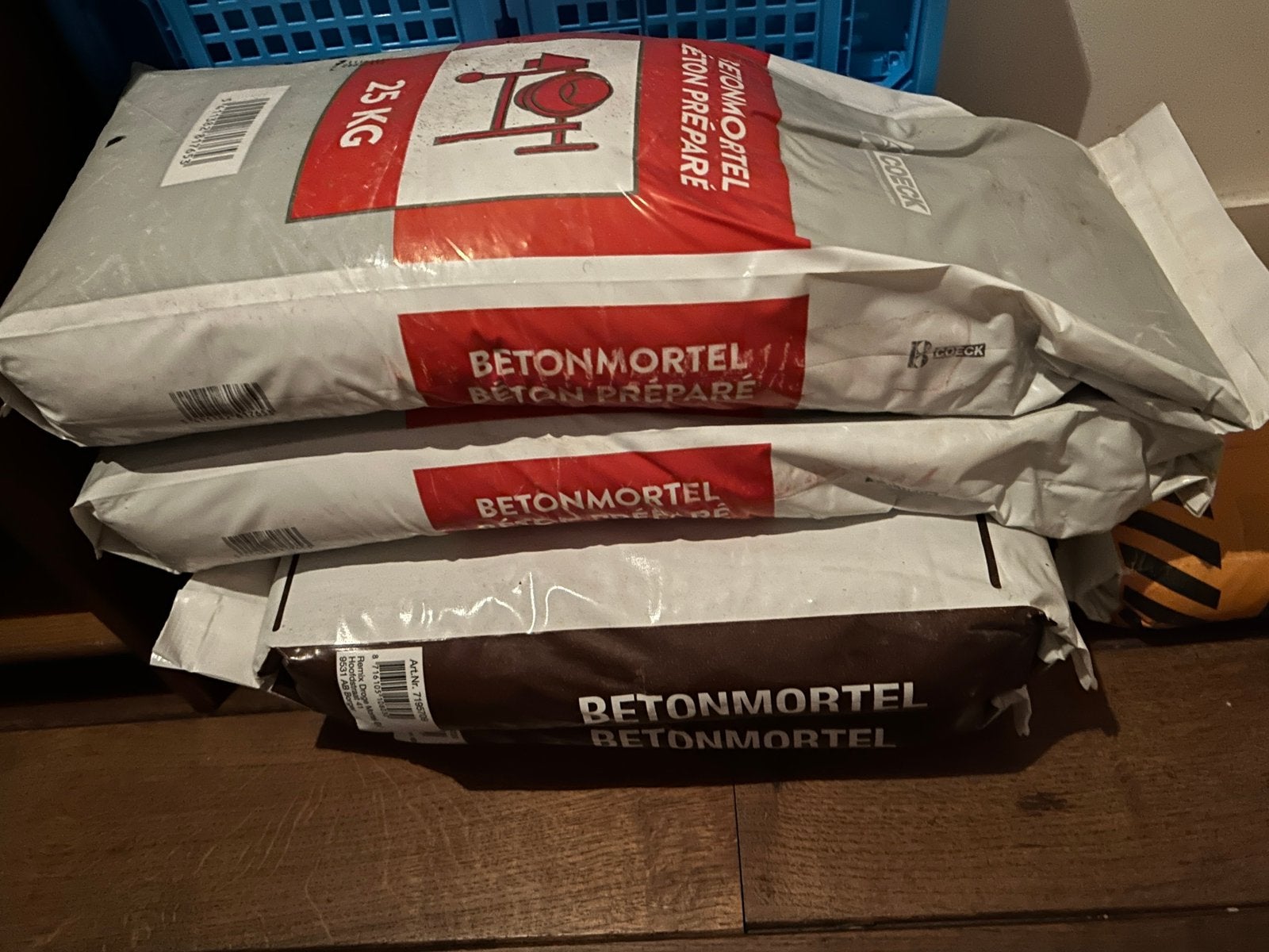 Betonmortel, Ophalen, Nieuw, Beton