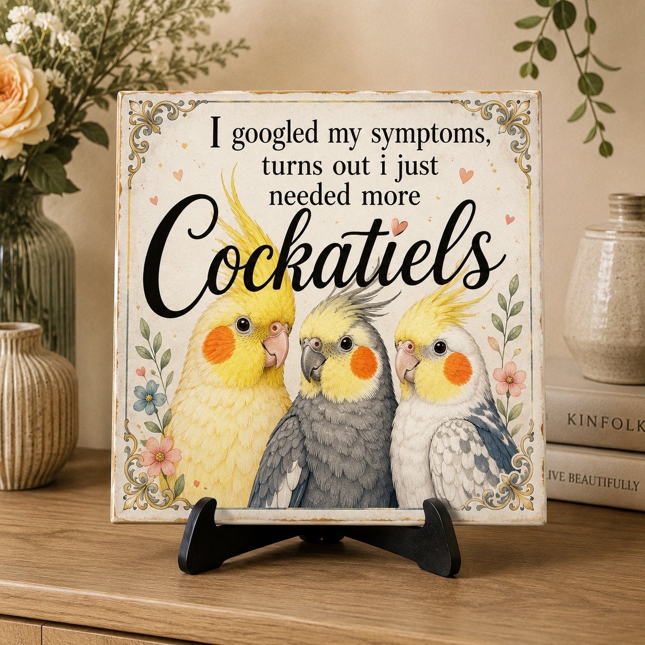 I googled my symptoms - Valkparkiet tegel, Ophalen of Verzenden, Nieuw