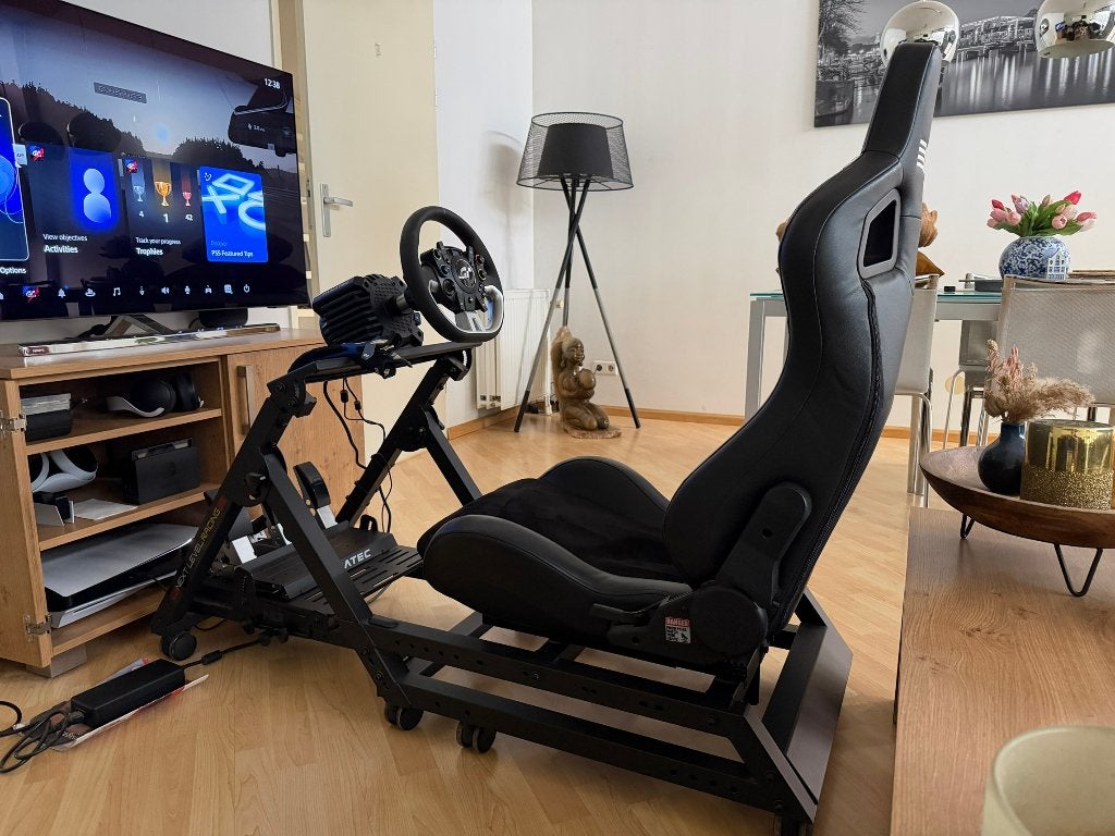 Fanatec GT DD Pro + Next Level Racing Wheel Stand en GT Seat, Spelcomputers en Games, Ophalen, Zo goed als nieuw, Stuur of Pedalen
