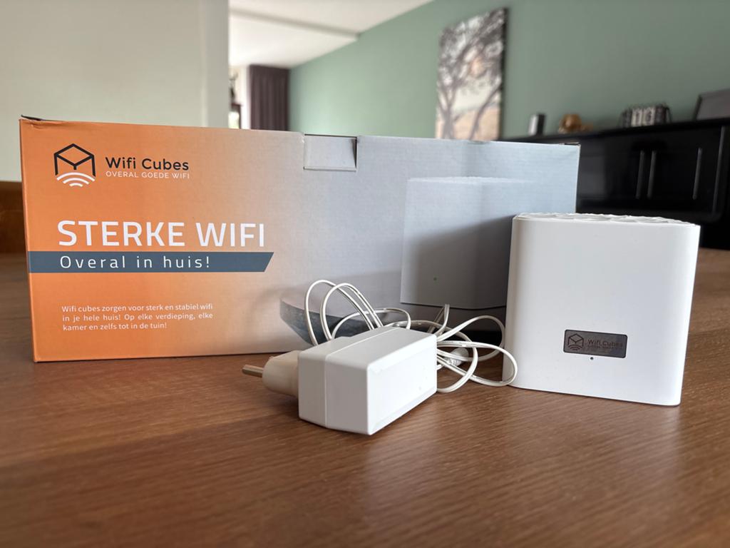 Wifi Cubes - Sterke Wifi Overal in Huis!, Computers en Software, Routers en Modems, Gebruikt, Ophalen