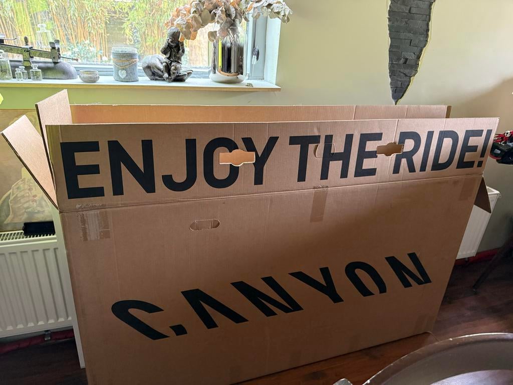 Nieuwe Canyon doos voor vervoer, Fietsen en Brommers, Ophalen, Zo goed als nieuw