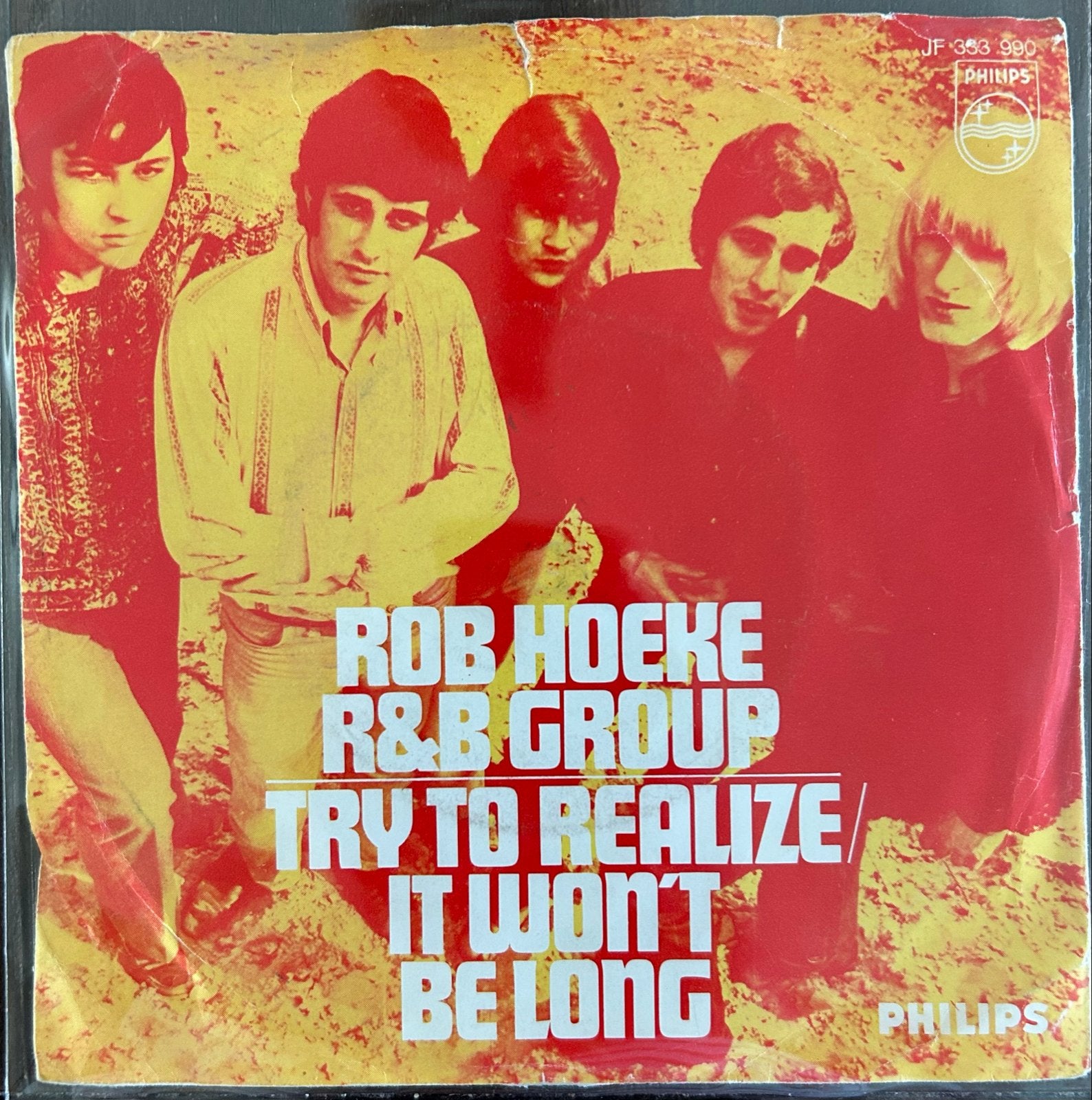 Rob Hoeke R&B Group - Try To Realize / It Won't Be Long, Cd's en Dvd's, Vinyl Singles, Gebruikt, Originele persing, 7 inch, Ophalen of Verzenden