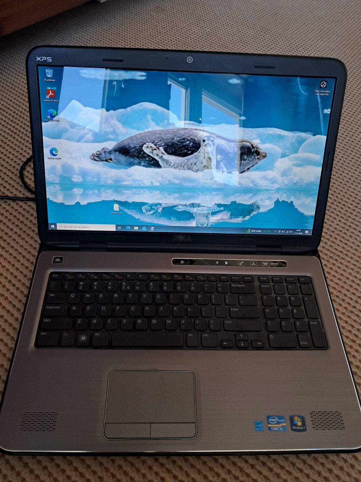 Dell XPS L702X laptop 17 inch, Computers en Software, Windows Laptops, Met videokaart, 2 tot 3 Ghz, Qwerty, Ophalen of Verzenden