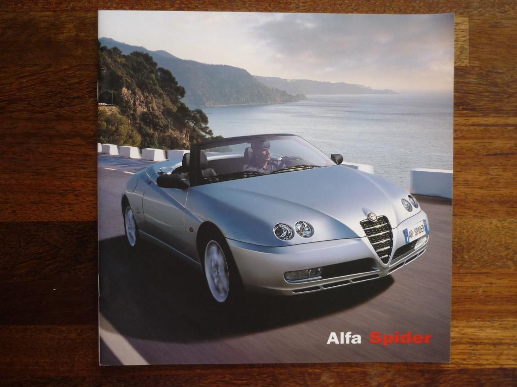 Alfa Romeo Spider (2003), Boeken, Auto's | Folders en Tijdschriften, Nieuw, Alfa Romeo, Ophalen of Verzenden